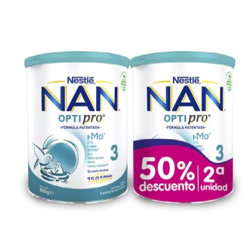 Nan optipro 3 (2 envases 800 g)