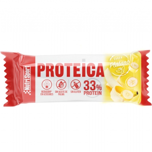 Nutrisport barrita proteica platano