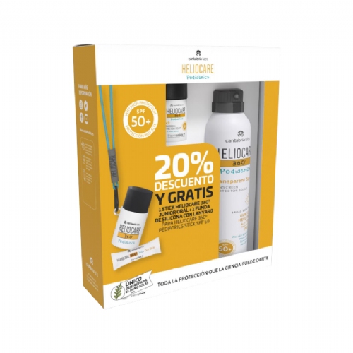 Heliocare Pack Spray Pediatrics + Stick Gratis