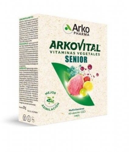 ARKOVITAL PURA ENERGIA 50+ 60 CAPSULAS