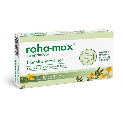 ROHA-MAX TRÁNSITO INTESTINAL 30 COMPRIMIDOS