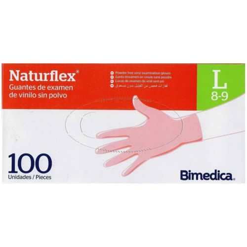 Guantes naturflex vinilo transpar naturflex guan